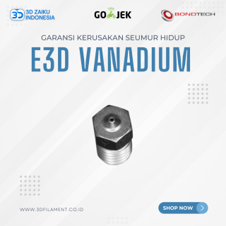 Original Bondtech E3D Vanadium Nozzle Upgrade for 3D Printer